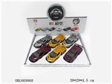 OBL669968 - 汽车模型（金色，银色，酒红仿真跑车3色混装