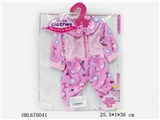OBL670041 - The pink stripes conjoined garments