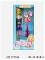 OBL670201 - Two 11.5 -inch barbie fashion assortments