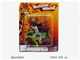 OBL670385 - Suction plate 8 pack animals