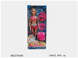OBL670408 - Barbie swimsuit accessories (foot)
