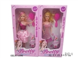 OBL671096 - 11.5 inch solid body fashionable girl with a comb