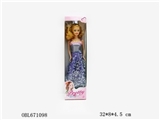 OBL671098 - 11.5 inch solid body fashion girl