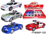 OBL671203 - 1:32合金警车，马丁/法拉利/布加迪/奔驰