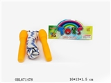 OBL671478 - Threaded plastic handle rope skipping