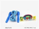 OBL671479 - Plastic handle net twine skip rope
