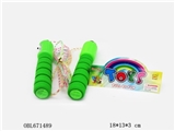 OBL671489 - 7 colour sponge count rope skipping