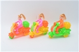 OBL671658 - Guy sitting barbie bicycle (light) three color orange