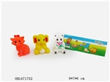OBL671752 - Three evade glue zhuang animals
