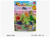 OBL671908 - Double blister cartoon insects