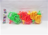OBL672170 - Bottle bell whistle 6 zhuang (solid color)