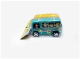 OBL672288 - Cartoon arrows bus advertising vehicle