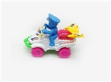 OBL672304 - The police car motorcycle pull lights