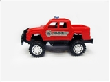 OBL672489 - Pickup truck pull a police car
