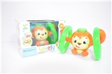 OBL672795 - Happy little monkey (lights, music, rolling)