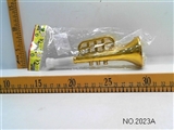 OBL673077 - Gold-plated horn