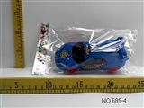 OBL673291 - Solid color cord with bell, Ken sports car