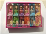 OBL673671 - Hollow 11.5 -inch barbie 12 with only 6 color display box