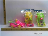 OBL673688 - Cartoon pull car (with lighting)