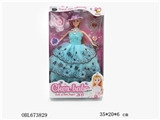 OBL673829 - 11.5 -inch fashionable dress girl
