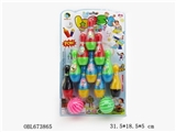 OBL673865 - Fun color bowling