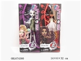 OBL674380 - 12 joint new monster barbie/solid