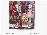 OBL674383 - 12 joint new monster barbie/solid