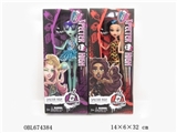 OBL674384 - 12 joint new monster barbie/solid