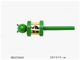 OBL674649 - Wooden cartoon bell to ring the bell