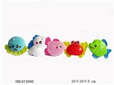 OBL674990 - Marine animals 5 only PVC bag