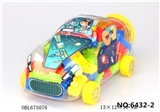 OBL675076 - 迷你跑车益智类2#积木多色混装称重100克（77PCS+）
