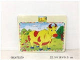 OBL675279 - 20 grains cows wooden puzzles