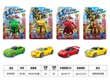 OBL675742 - Four car deformation