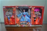 OBL675949 - High quality 12 inch joint real princess costume with 12 pieces clothes with ancient fan and ancient