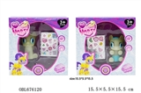 OBL676120 - Noctilucent flash pony doll Two conventional