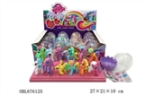 OBL676125 - Mini pony Eva 12 PCS 12 assortments