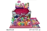 OBL676128 - Mini pony Eva 24 PCS four assortments
