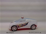 OBL676273 - Wind speed bugatti back to the police car