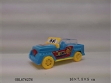 OBL676276 - Back in cartoon car