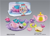 OBL676368 - 22PC PVC罩庄方盘茶具套