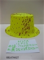 OBL676627 - 12只装1袋荧光高帽印英文