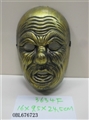 OBL676723 - 金色老人面具