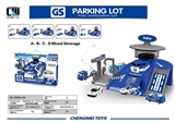 OBL676738 - Series of city parking lot (police)