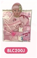 OBL676816 - 16 to 18 inches doll clothes with urine trousers pacifier