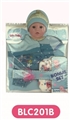 OBL676821 - 16 to 18 inches doll clothes with urine trousers pacifier