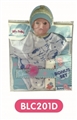 OBL676822 - 16 to 18 inches doll clothes with urine trousers pacifier