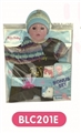 OBL676823 - 16 to 18 inches doll clothes with urine trousers pacifier