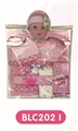 OBL676834 - 16 inch dolls clothes with urine trousers pacifier