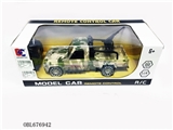 OBL676942 - 1:14 pickup camouflage remote control car