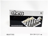 OBL677352 - Chess box of spray paint environmental protection chess (with magnetic)